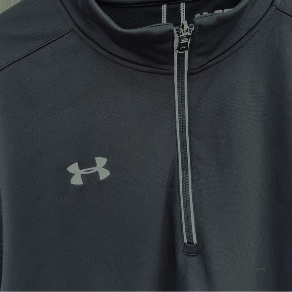Under Armour Men’s Qualifier Loose Long Sleeve 1/4 Zip Pullover Size 2XL - Picture 2 of 6
